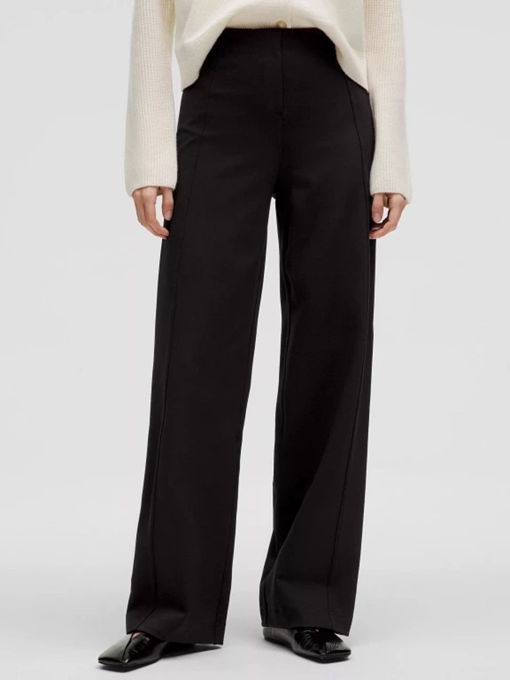 lululemon stretch knit straight leg pull on pants